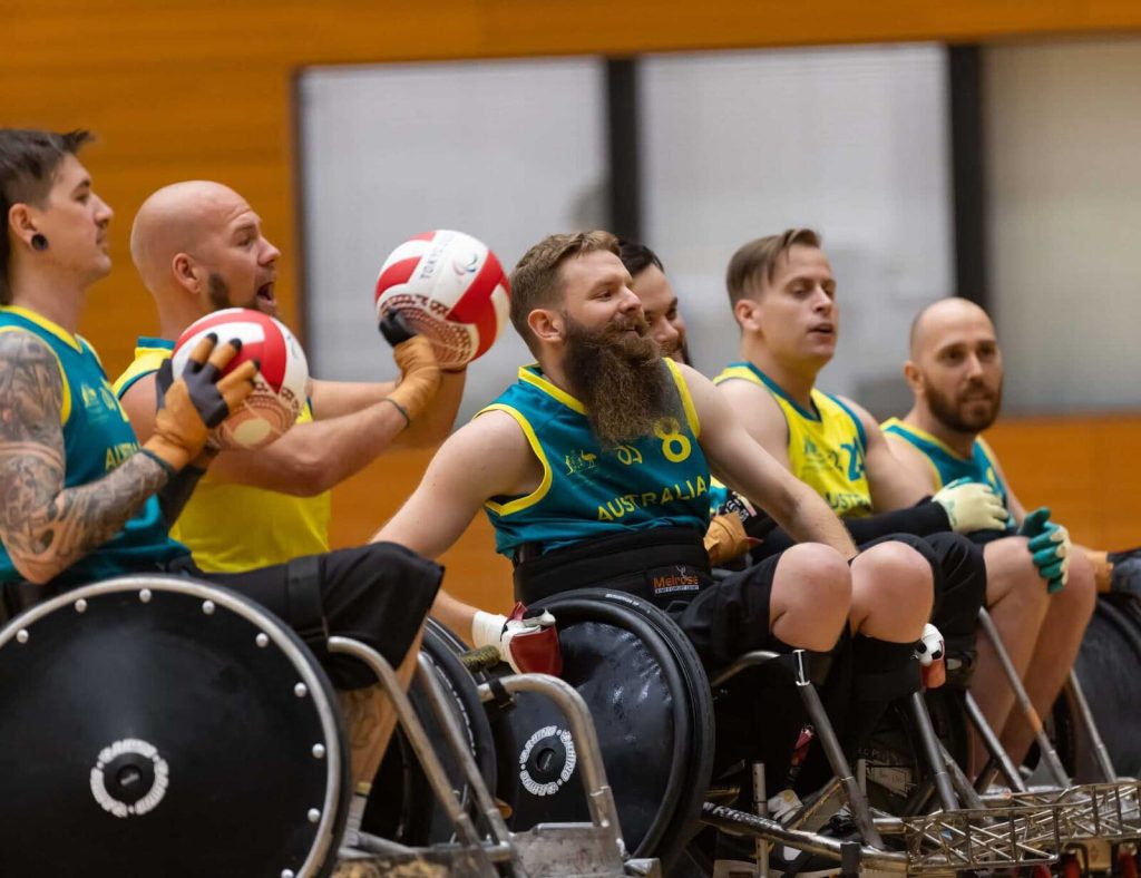 wheelchair rugby at Tokyo 2020